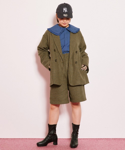 byYOUANCE（バイユアンス）の「タックハーフパンツ（その他パンツ・レディース・ブラック系その他/ベージュ系その他2/ブラック系その他2・SMALL/MEDIUM）」の21枚目の写真