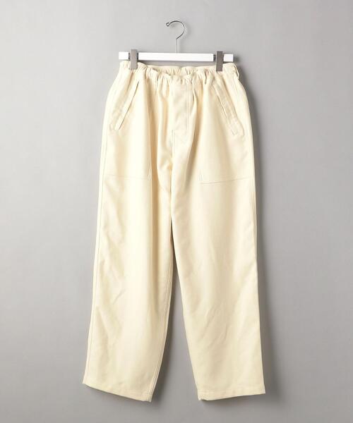 COMFORTABLE REASON(コンフォータブルリーズン)の「<COMFORTABLE REASON(コンフォータブルリーズン)> PIQ BAKER/パンツ(その他パンツ・メンズ・オフホワイト/ダークグレー・FREE)」の2枚目の写真