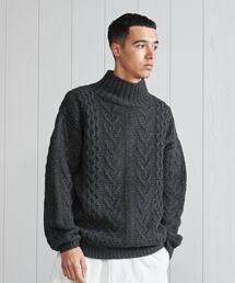 ＜Ｈ＞FISHERMAN’S TURTLE NECK PULLOVER/ニット