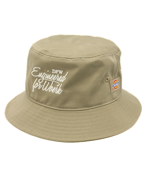 Dickies(ディッキーズ)の「BEAMS / Dickies 刺繍 バケットハット(ハット・メンズ・ブラック/ベージュ/ネイビー・ONE SIZE)」の5枚目の写真