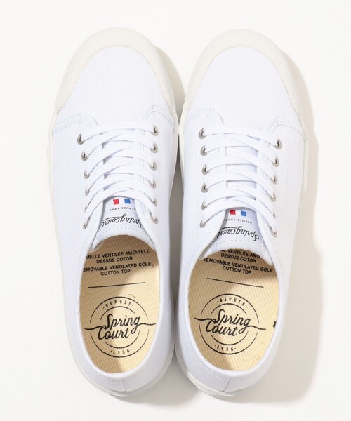 TOMORROWLAND （トゥモローランド）の「Spring Court G2 クラシックキャンバススニーカー（スニーカー・レディース・ホワイト・36/37/38/35/39）」の7枚目の写真