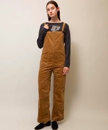 コーデュロイチューブサロペット