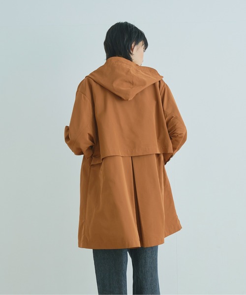 Kelen(ケレン)の「「KELEN/ ケレン」テントラインフーディコート"HYDE"(ブルゾン・レディース・ブラウン/カーキ/グレイッシュベージュ・S/M)」の8枚目の写真