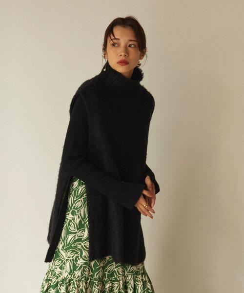 ＜EMMEL REFINES（エメル リファインズ）＞EM シャギー ベスト