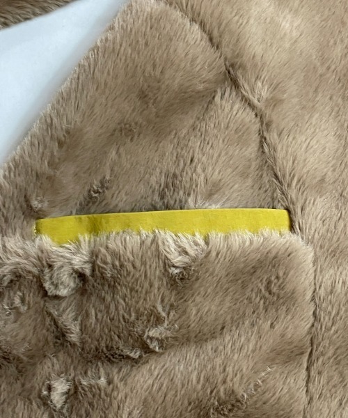 WILDERNESS EXPERIENCE(ウィルダネスエクスペリエンス)の「WILDERNESS-ノーカラーファーブルゾン(ブルゾン・メンズ・ブラック/ベージュ・M/L)」の6枚目の写真