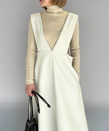 PICCIN | ワンサイドパールジャンスカ(ジャンパースカート)