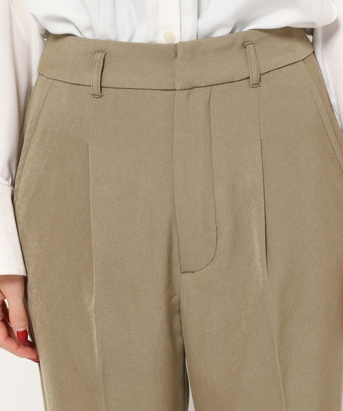 mysty woman（ミスティウーマン）の「ツイルフレアパンツ 264648（スラックス・レディース・アイボリー/ブラック/ベージュ・FREE）」の11枚目の写真