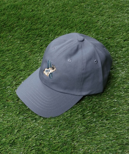 The Endless Summer（エンドレスサマー）の「TES BUHI CAFE EMB LOW CAP / キャップ（キャップ・メンズ・オフホワイト/ダークグリーン/サックスブルー/ピンク系その他4/ブラック/ネイビー・FREE）」の5枚目の写真