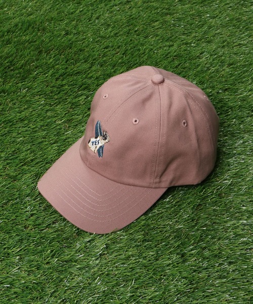 The Endless Summer（エンドレスサマー）の「TES BUHI CAFE EMB LOW CAP / キャップ（キャップ・メンズ・オフホワイト/ダークグリーン/サックスブルー/ピンク系その他4/ブラック/ネイビー・FREE）」の6枚目の写真