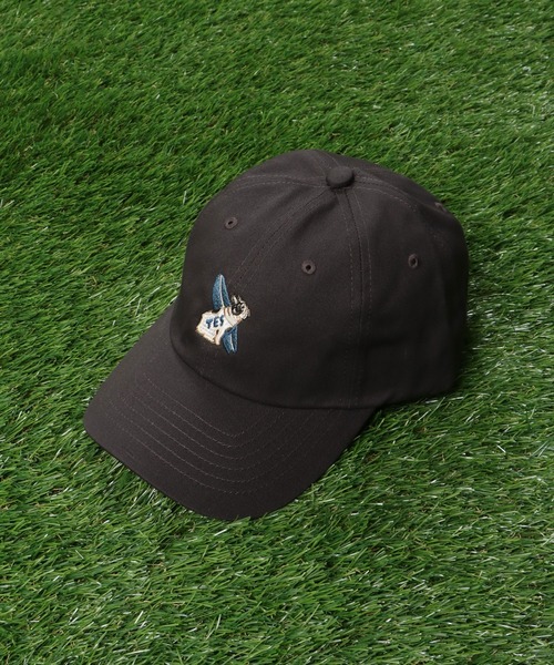 The Endless Summer（エンドレスサマー）の「TES BUHI CAFE EMB LOW CAP / キャップ（キャップ・メンズ・オフホワイト/ダークグリーン/サックスブルー/ピンク系その他4/ブラック/ネイビー・FREE）」の2枚目の写真