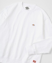 【Dickies/ディッキーズ】ビッグシルエット ミニロゴワッペン ワンポイント スウェット/トレーナー