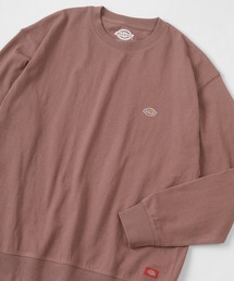 【Dickies/ディッキーズ】ビッグシルエット ミニロゴワッペン ワンポイント スウェット/トレーナー