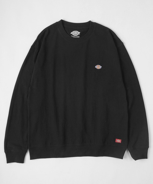 Dickies(ディッキーズ)の「【Dickies/ディッキーズ】ビッグシルエット ミニロゴワッペン ワンポイント スウェット/トレーナー(スウェット・レディース・ホワイト/ブラック/サックスブルー/ピンク/グレイッシュベージュ/キャメル・M/L/XL)」の9枚目の写真