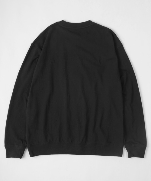 Dickies(ディッキーズ)の「【Dickies/ディッキーズ】ビッグシルエット ミニロゴワッペン ワンポイント スウェット/トレーナー(スウェット・レディース・ホワイト/ブラック/サックスブルー/ピンク/グレイッシュベージュ/キャメル・M/L/XL)」の8枚目の写真