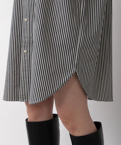 yuw（ユウ）の「デニムチュニックシャツワンピース　263623（シャツワンピース・レディース・ネイビー/ブルー系その他・FREE）」の14枚目の写真