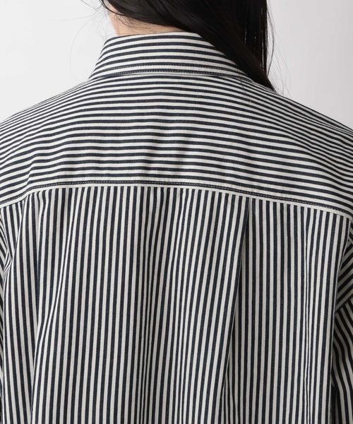 yuw（ユウ）の「デニムチュニックシャツワンピース　263623（シャツワンピース・レディース・ネイビー/ブルー系その他・FREE）」の15枚目の写真