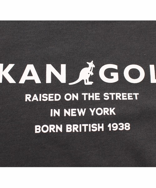 KANGOL（カンゴール）の「【KANGOL KIDS】袖ワンポイント刺繍クルーネック裏毛トレーナー（スウェット・キッズ・チャコールグレー/ベージュ/ピンク・150cm/120㎝/130㎝/140㎝）」の8枚目の写真