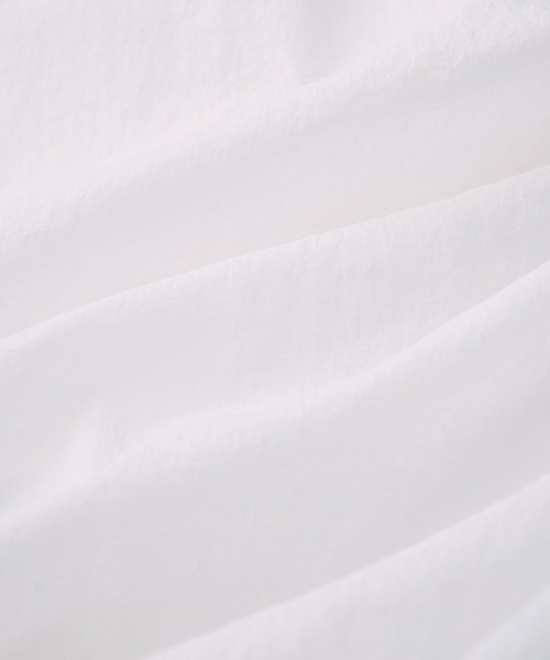 ADAM ET ROPE'（アダムエロペ）の「【サステナブル】シアーブラウスカーディガン（カーディガン/ボレロ・レディース・ホワイト/ブラック・FREE）」の14枚目の写真