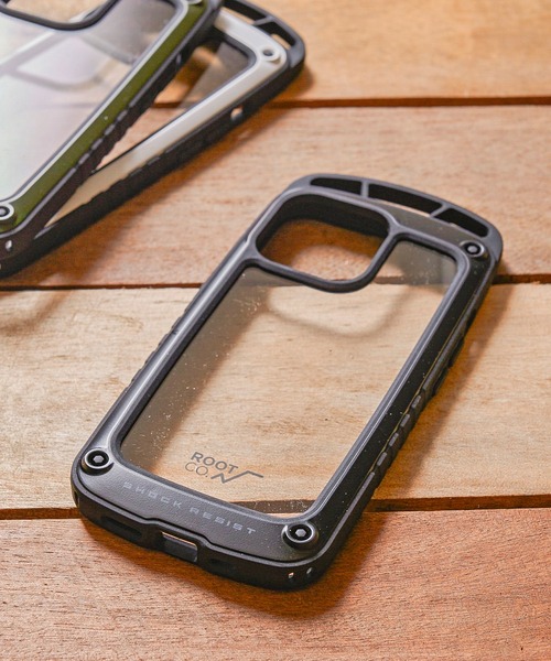 ROOT CO.(ルート)の「ROOT CO. iPhone 13Pro専用 GRAVITY Shock Resist Case Elk. GSE-439100 / GSE-439117 / GSE-439124(スマホケース/カバー・メンズ・カーキ/ホワイト/ブラック・F)」の3枚目の写真
