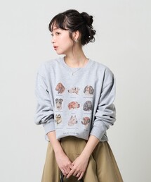 FREAK'S STORE | 9dogs Art Sweat Shirt/ドッグプリントスウェット(犬スウェット)(スウェット)