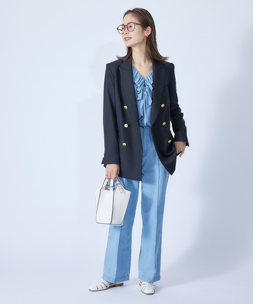 ROPE'（ロペ）の「セミスクエアグルカサンダル（サンダル・レディース・ホワイト/ブラック・36/37/36.5/37.5）」の13枚目の写真