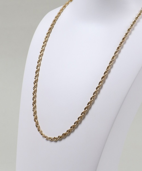 SPINNS（スピンズ）の「チェーンネックレス/スパイラル（ネックレス・メンズ・シルバー/ゴールド・60cm）」の10枚目の写真