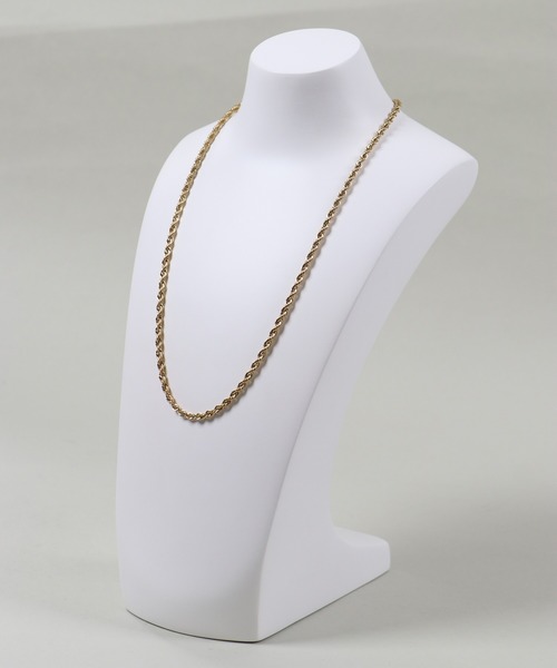 SPINNS（スピンズ）の「チェーンネックレス/スパイラル（ネックレス・メンズ・シルバー/ゴールド・60cm）」の9枚目の写真