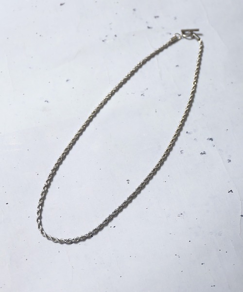 SPINNS（スピンズ）の「チェーンネックレス/スパイラル（ネックレス・メンズ・シルバー/ゴールド・60cm）」の14枚目の写真