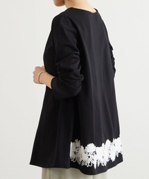 BEARDSLEY | 裾花刺繍カットソー(Tシャツ/カットソー)