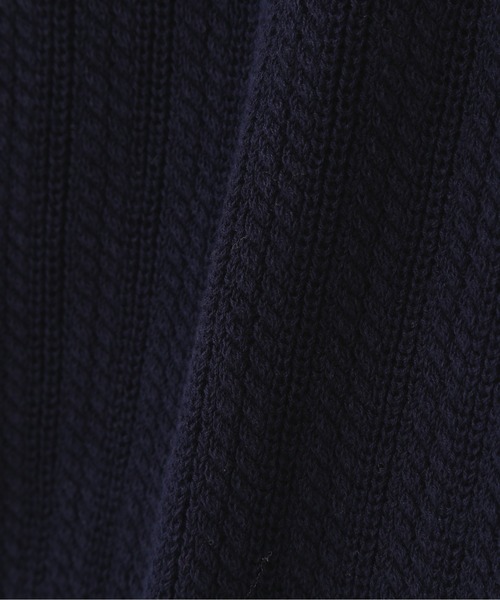 N.(N. Natural Beauty Basic)(エヌエヌナチュラルビューティーベーシック)の「◆リブボタン柄編みニット(ニット/セーター・レディース・ベージュ/ネイビー/ブルーグリーン・MEDIUM)」の19枚目の写真