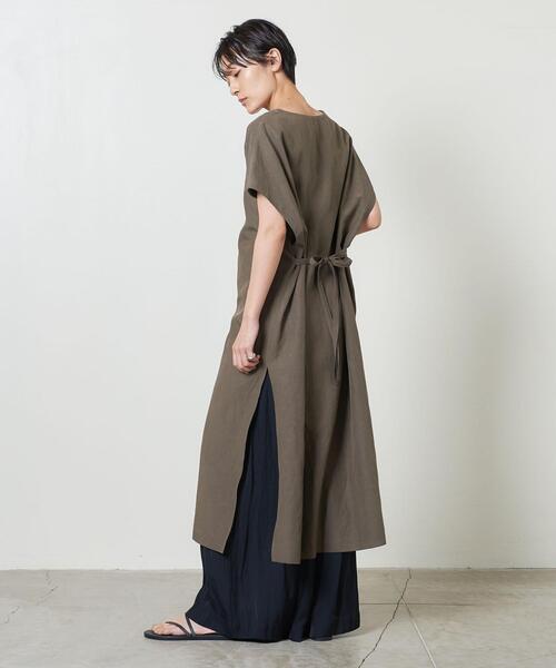 MARW UNITED ARROWS マルゥ ジャージー Vネック ワンピース UNITED ARROWS｜<MARW UNITED ARROWS>ジャージー Vネック