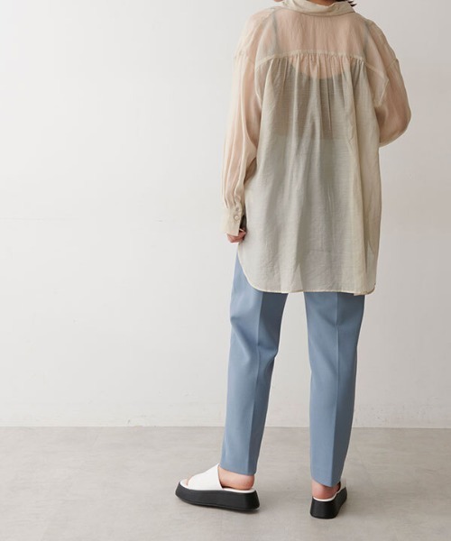 FREE'S MART(フリーズマート)の「【Sシリーズ対応】◆カルゼカットソーペグトップパンツ(その他パンツ・レディース・ライトブルー/ブラック/ピンク/グリーン・SMALL/MEDIUM/X-SMALL)」の11枚目の写真