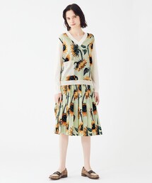Paul Smith ニット　長袖　M サンフラワー Paul Smith（ポールスミス）の「【洗える】サンフラワー Vネック