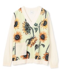 Paul Smith フラワーモチーフ ニット Mサイズ 20341260-1.jpg