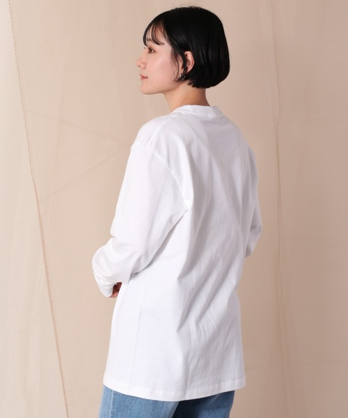 cepo（セポ）の「３DロゴプリントロンＴｅｅ（Tシャツ/カットソー・レディース・ブラック/オフホワイト/グリーン・M）」の4枚目の写真