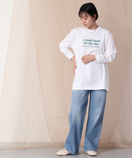 cepo（セポ）の「３DロゴプリントロンＴｅｅ（Tシャツ/カットソー・レディース・ブラック/オフホワイト/グリーン・M）」の10枚目の写真