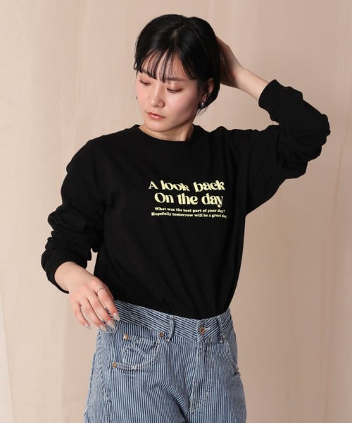 cepo（セポ）の「３DロゴプリントロンＴｅｅ（Tシャツ/カットソー・レディース・ブラック/オフホワイト/グリーン・M）」の13枚目の写真
