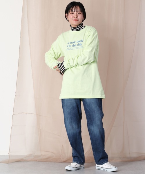 cepo（セポ）の「３DロゴプリントロンＴｅｅ（Tシャツ/カットソー・レディース・ブラック/オフホワイト/グリーン・M）」の22枚目の写真