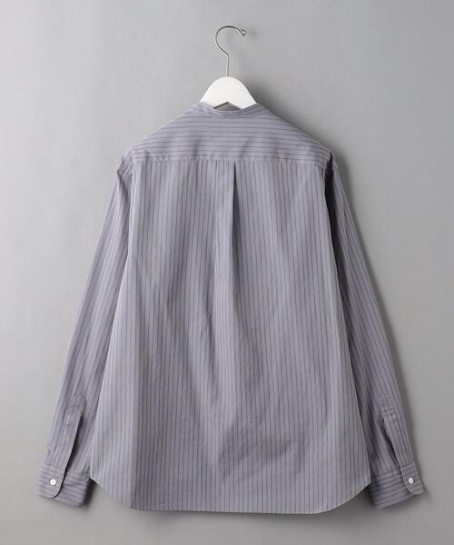BEAUTY&YOUTH UNITED ARROWS(ビューティーアンドユースユナイテッドアローズ)の「BY 70/2 ブロード ストライプ バンドカラー シャツ(シャツ/ブラウス・メンズ・グレー/ホワイト・S/M/XL/L)」の19枚目の写真