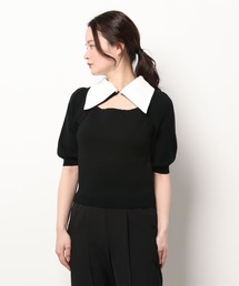 DURAS | 襟付きデザインニット(ニット/セーター)