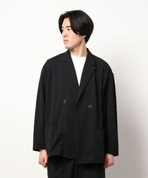 【Bl】【Bling leads】梨地 ダブルテーラードジャケット