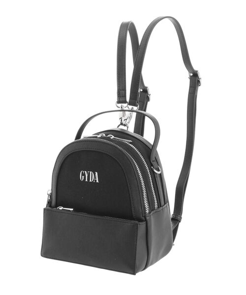 GYDA（ジェイダ）の「4WAY mix materialミニリュック（バックパック/リュック・レディース・ブラック/その他1・FREE）」の7枚目の写真