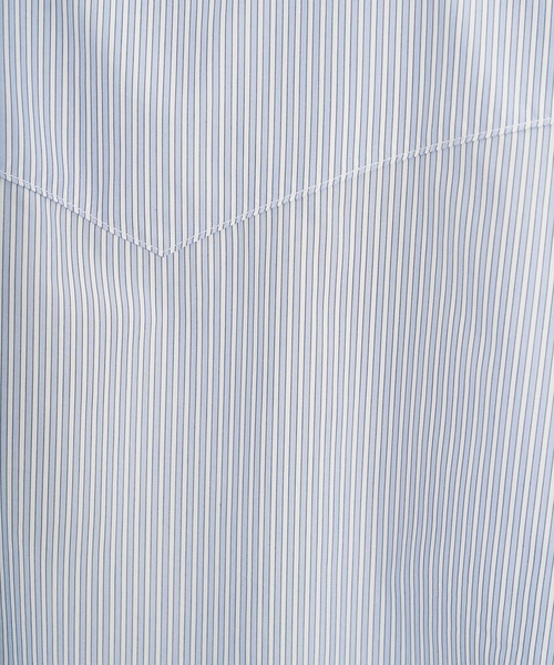 Jieda（ジエダ）の「STRIPE OVERSIZED WESTAN SHIRTS（シャツ/ブラウス