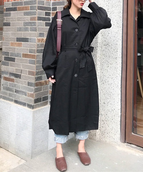 Urge ステンカラー ベルト付 ロング コート ステンカラーコート Urge アージコロン のファッション通販 Zozotown Urge ステンカラー ベルト付 ロング コート ステンカラーコート Urge アージコロン のファッション通販 Zozotown