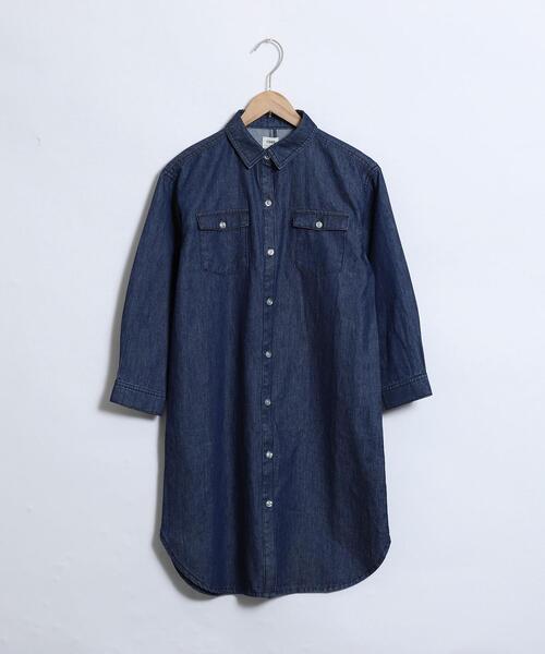 coen(コーエン)の「【ceon キッズ/ジュニア】デニムウェスタンワンピース(ワンピース・キッズ・ネイビー・100/110/120/130/140/150)」の8枚目の写真