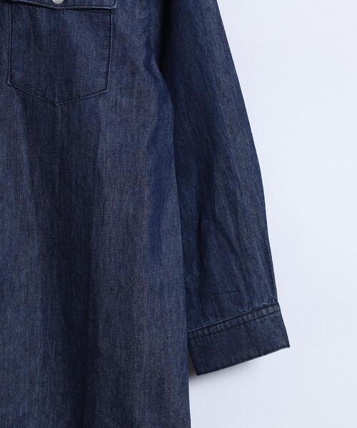 coen(コーエン)の「【ceon キッズ/ジュニア】デニムウェスタンワンピース(ワンピース・キッズ・ネイビー・100/110/120/130/140/150)」の15枚目の写真