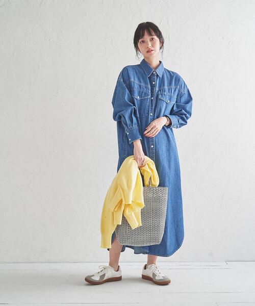 coen(コーエン)の「【ceon キッズ/ジュニア】デニムウェスタンワンピース(ワンピース・キッズ・ネイビー・100/110/120/130/140/150)」の12枚目の写真