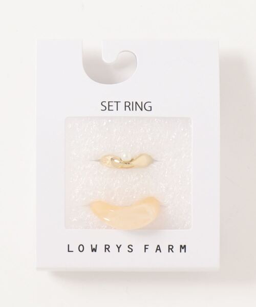 LOWRYS FARM（ローリーズファーム）の「２本デザインＳＥＴリング　275901（リング・レディース・その他/その他1/その他2・FREE）」の5枚目の写真
