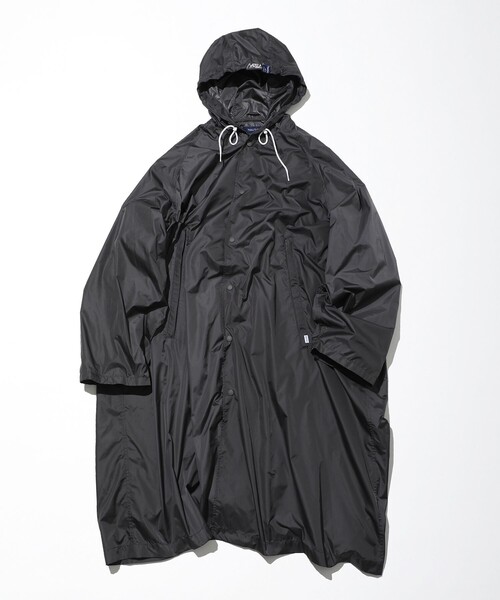 NAUTICA（ノーティカ）の「NAUTICA＋STACKS/ノーティカ スタックス Waterproof Hooded Coat（ステンカラーコート・メンズ・チャコールグレー/ネイビー・MEDIUM/LARGE/X-LARGE/XX-LARGE）」の4枚目の写真