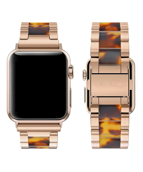 Urban Coral(アーバンコーラル)の「Apple Watch Band / アップルウォッチ バンド ステンレス×マーブルキャンディー / Urban Coral(デジタル腕時計・レディース・ブラウン系その他/ホワイト系その他/ネイビー/ピンク系その他/ホワイト系その他2/ネイビー系2/ピンク系その他2/ブラウン系その他2・40mm/44mm)」の12枚目の写真